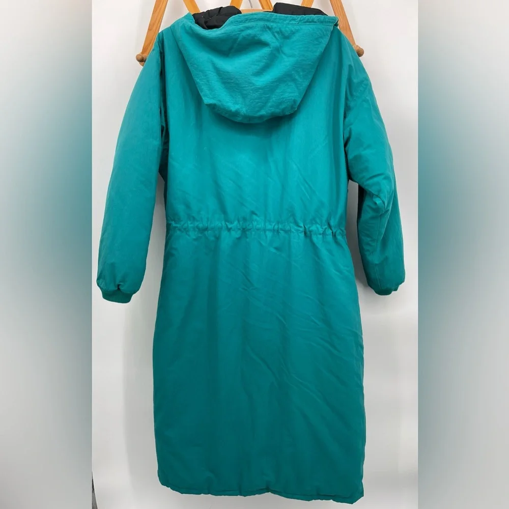 ⭐️L.L. Bean Women's Vintage Teal Goose Down Parka - Picture 9 of 13
